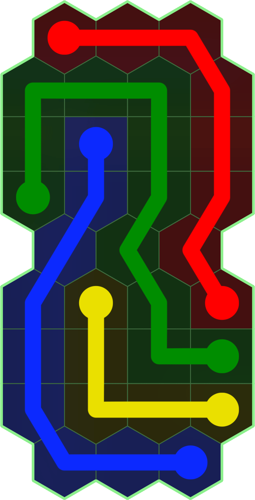 Flow Free 4179 Solution