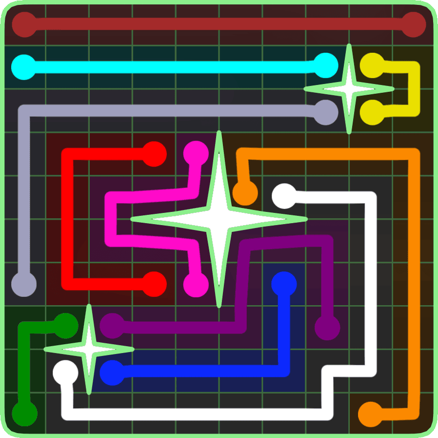 Flow Free 6555 Solution