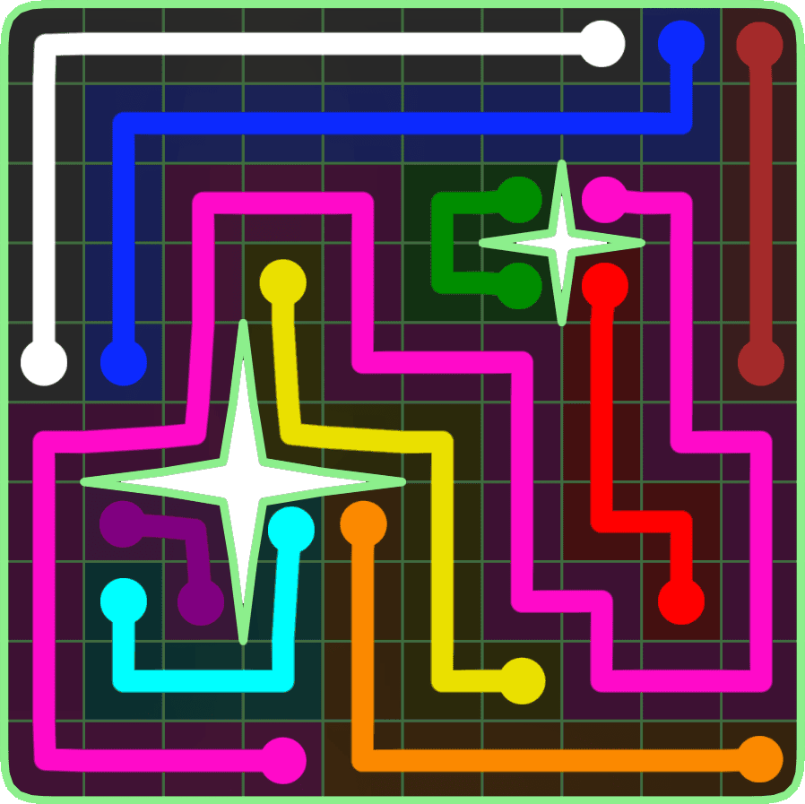 Flow Free 6562 Solution