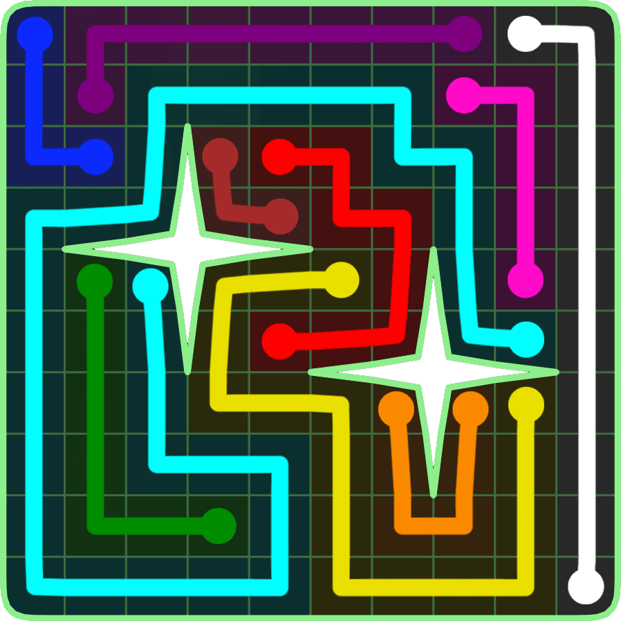 Flow Free 6563 Solution