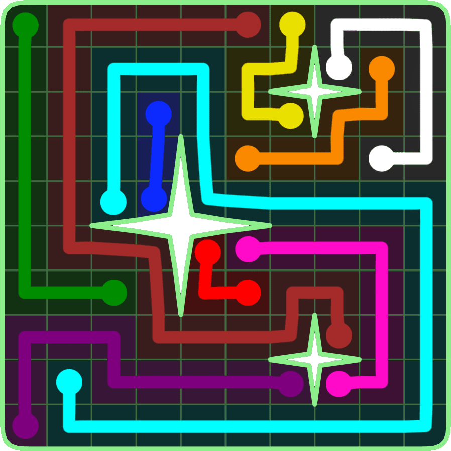 Flow Free 6564 Solution