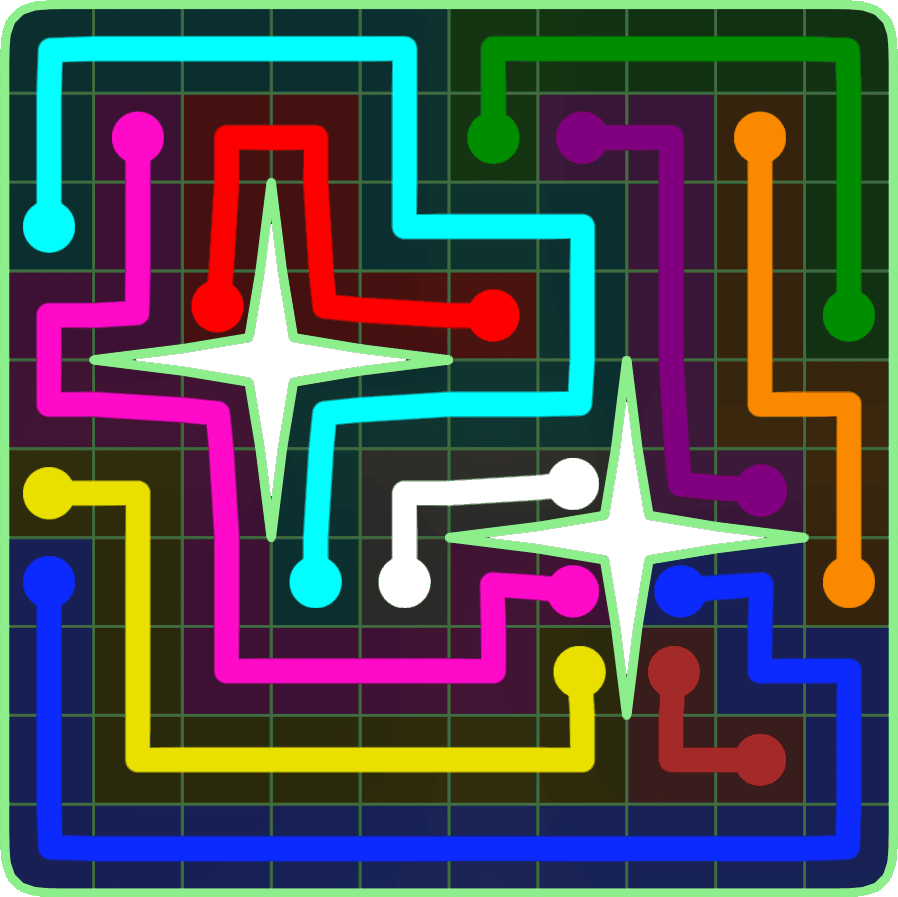 Flow Free 6543 Solution