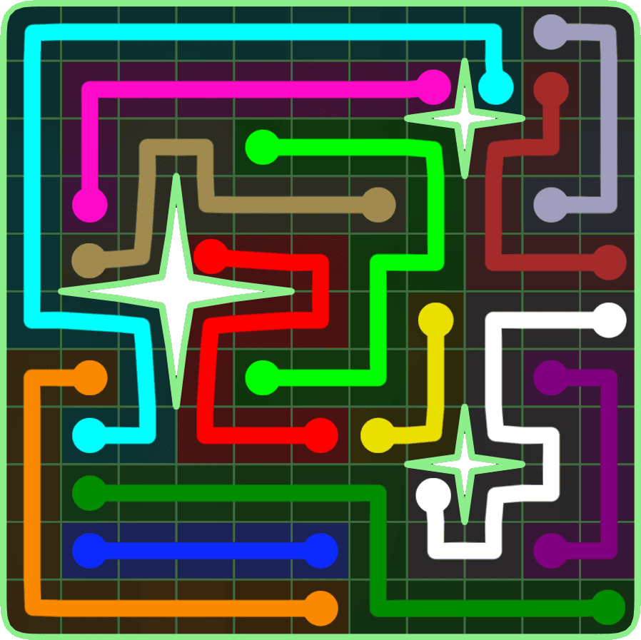 Flow Free 6574 Solution