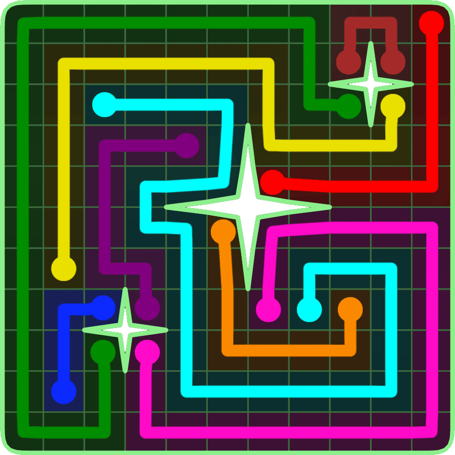 Flow Free 6580 Solution