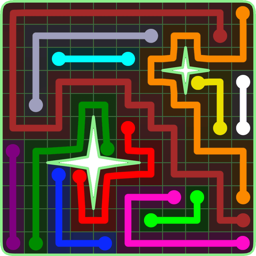 Flow Free 6582 Solution