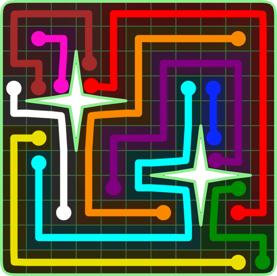 Flow Free 6583 Solution