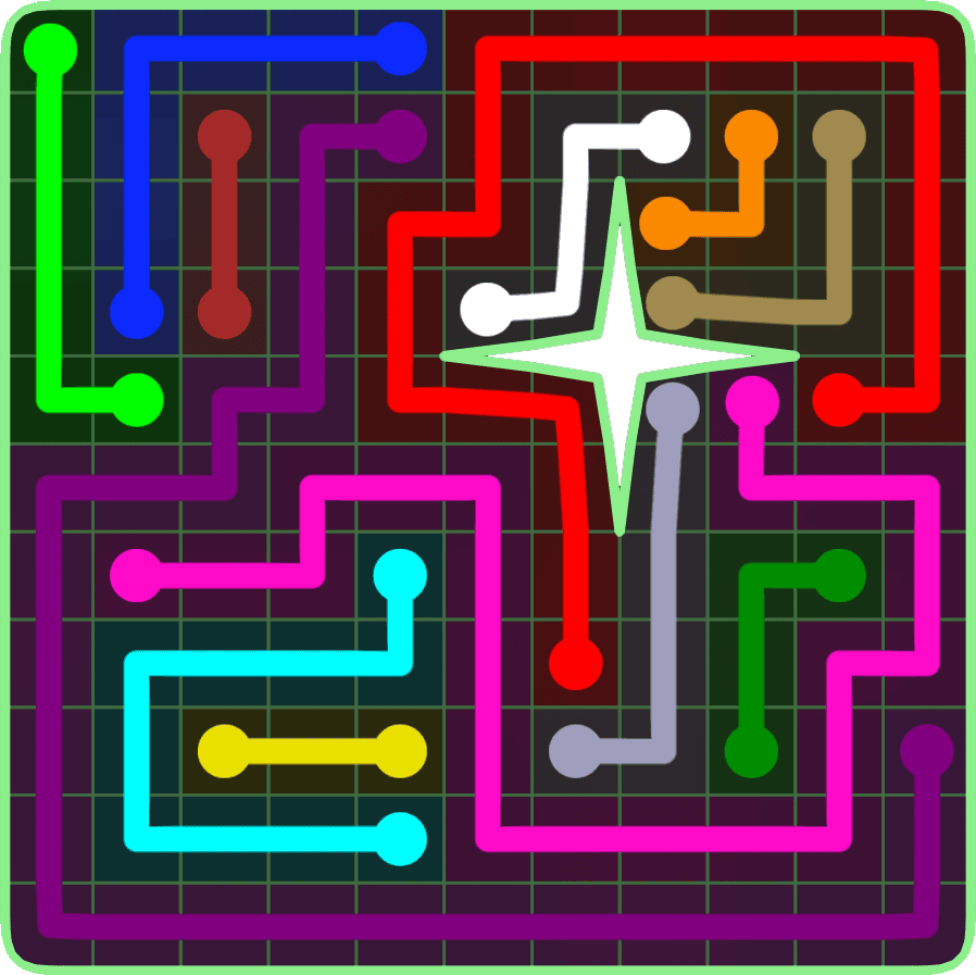 Flow Free 6591 Solution