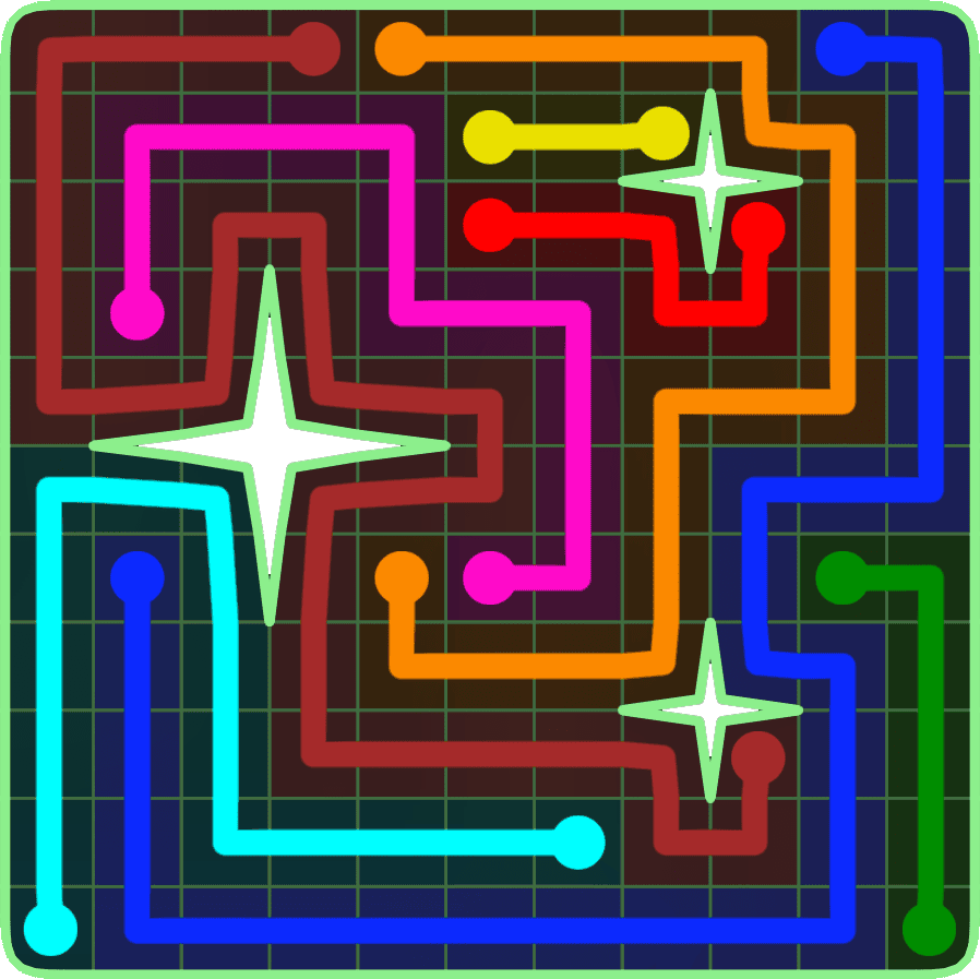 Flow Free 6599 Solution