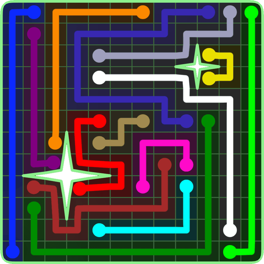 Flow Free 6602 Solution