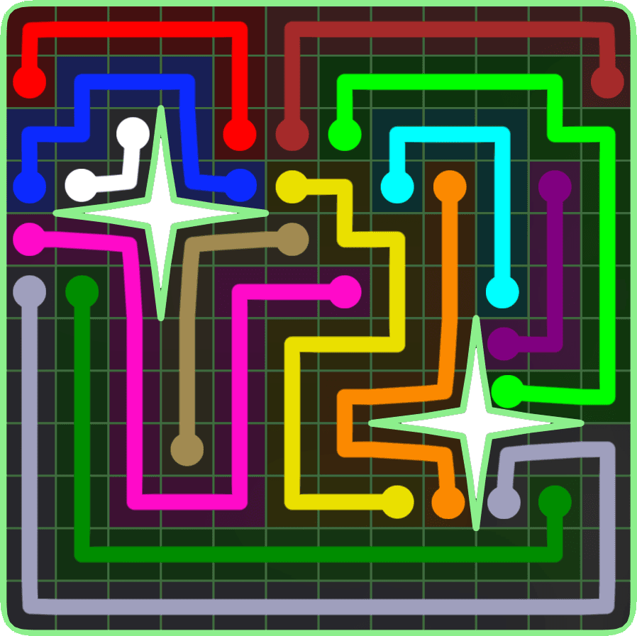 Flow Free 6603 Solution