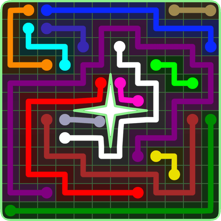 Flow Free 6606 Solution