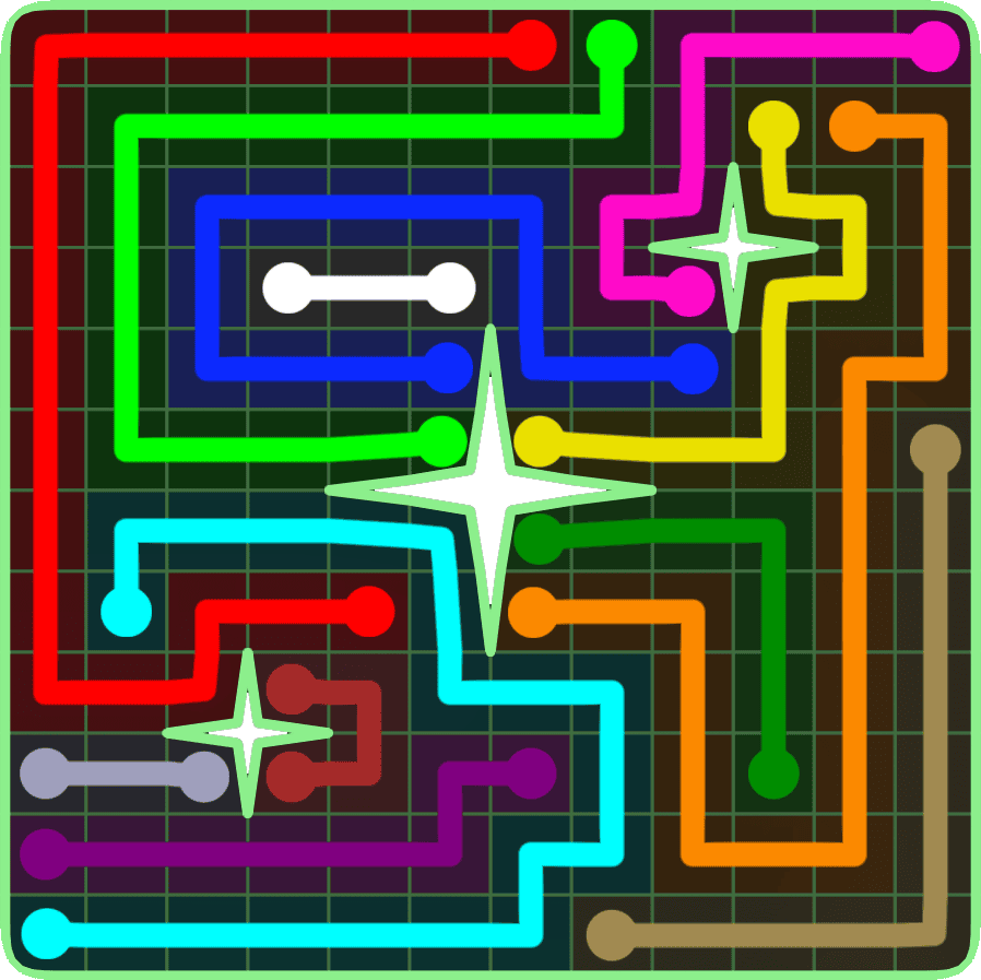 Flow Free 6610 Solution