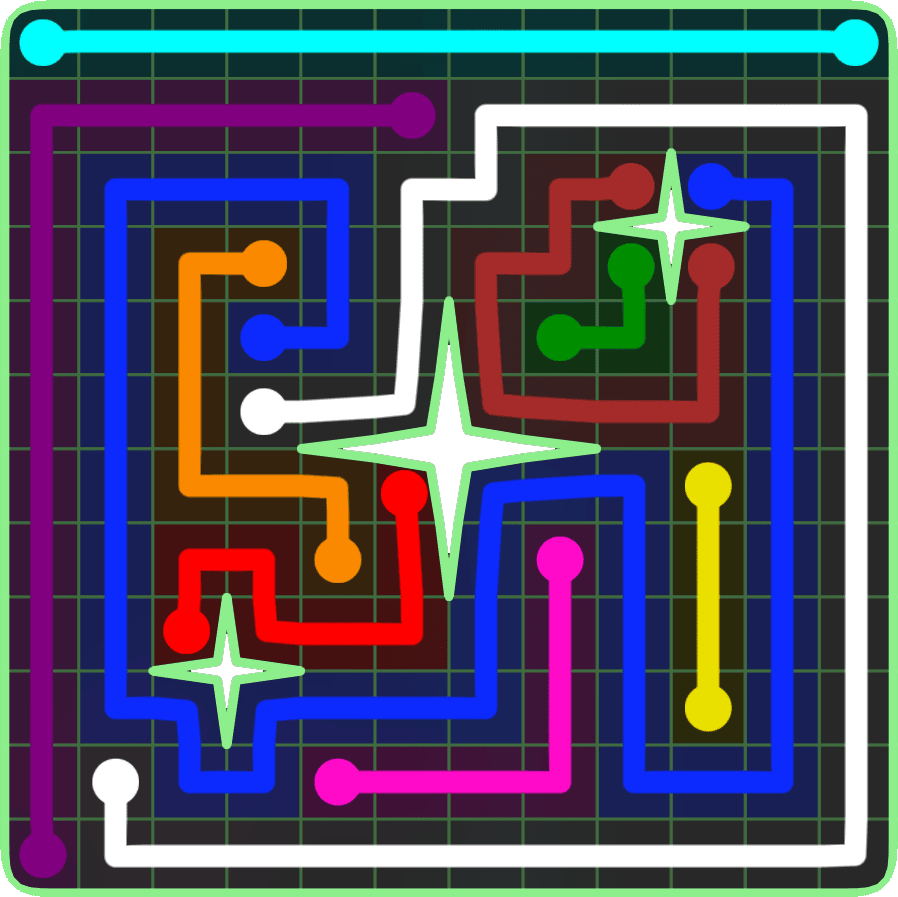 Flow Free 6615 Solution