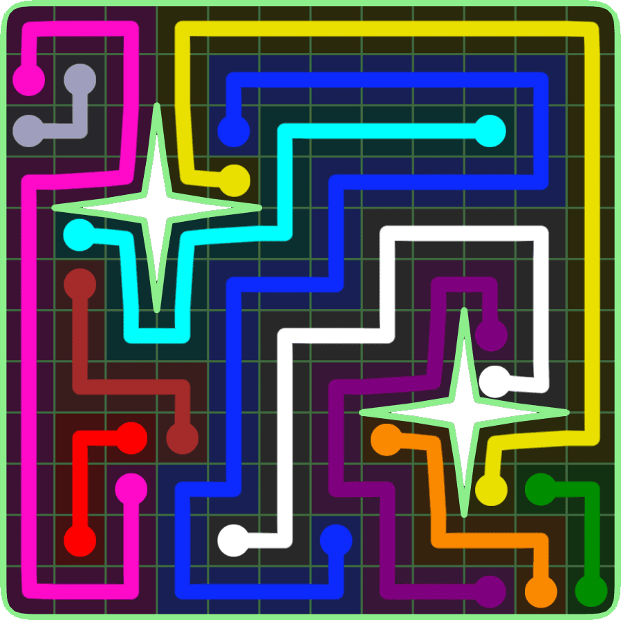 Flow Free 6623 Solution