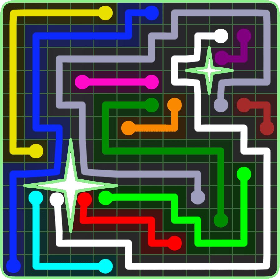 Flow Free 6627 Solution