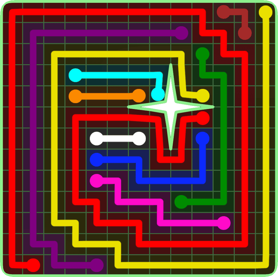 Flow Free 6646 Solution