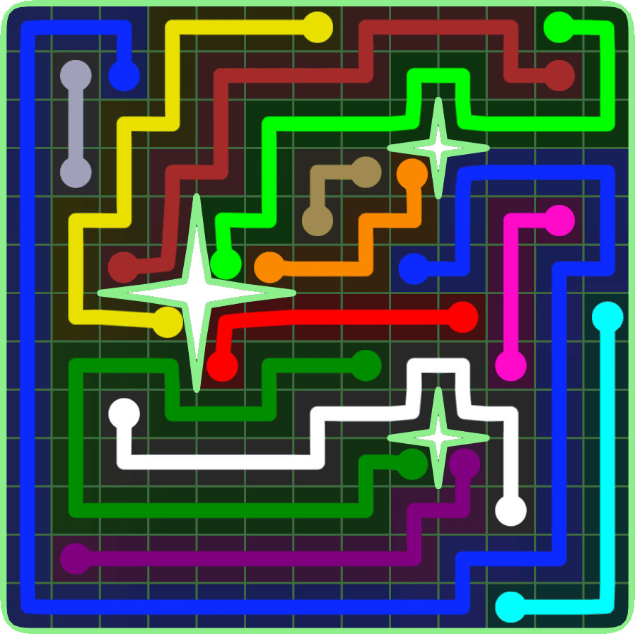 Flow Free 6649 Solution