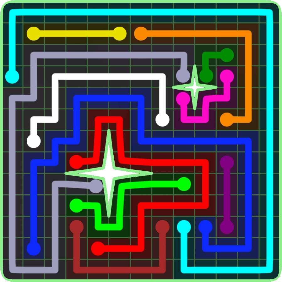 Flow Free 6657 Solution