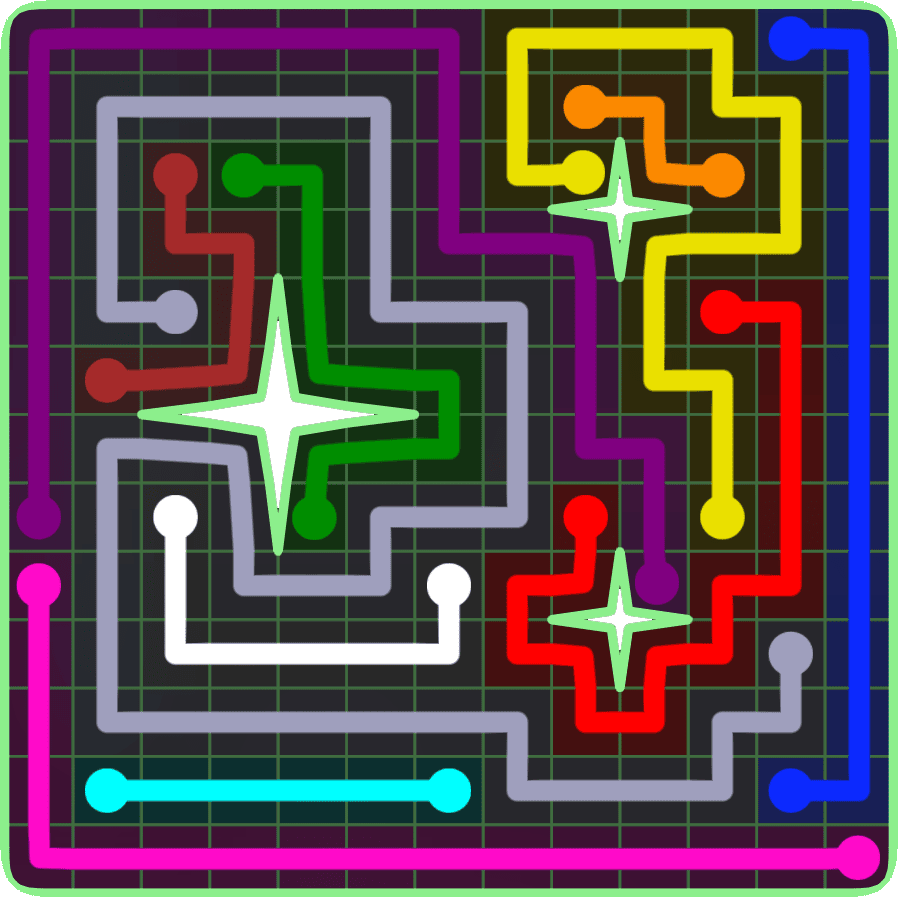 Flow Free 6659 Solution