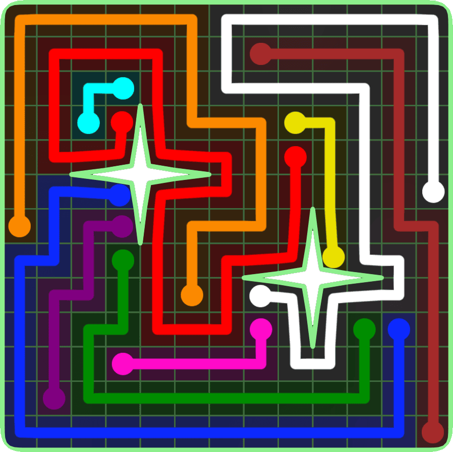 Flow Free 6633 Solution