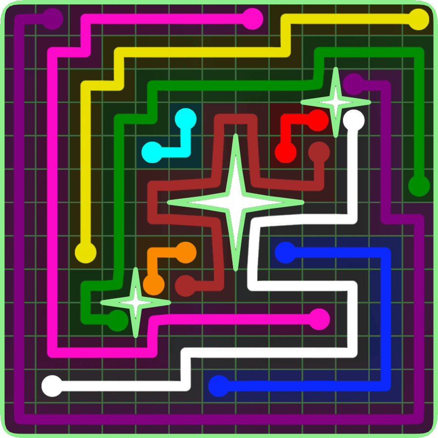 Flow Free 6635 Solution