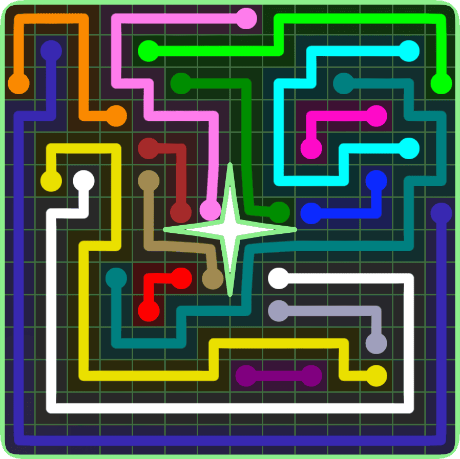 Flow Free 6666 Solution