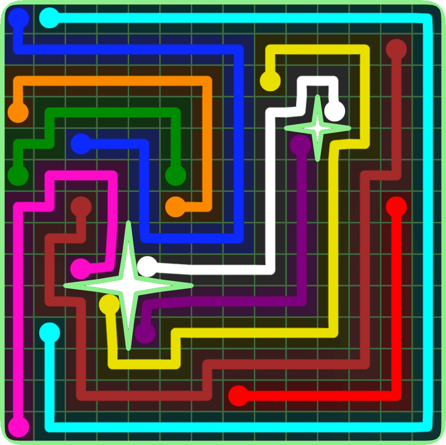 Flow Free 6682 Solution