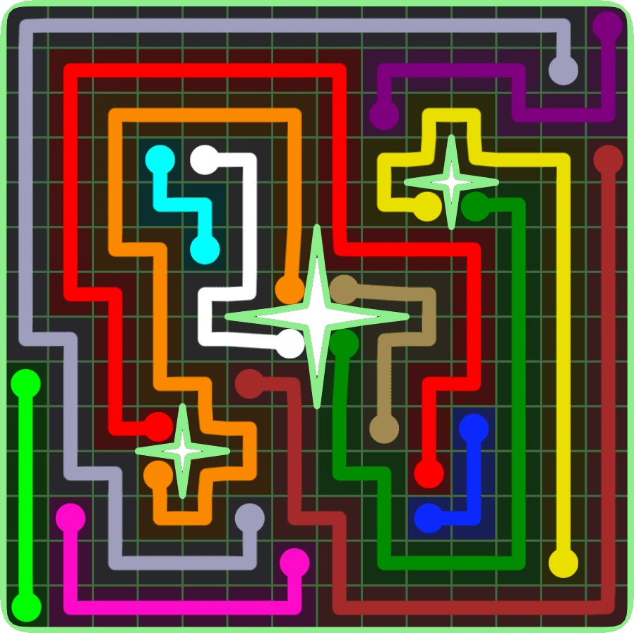 Flow Free 6690 Solution