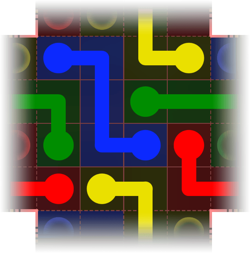 Flow Free Warps 3153 Solution