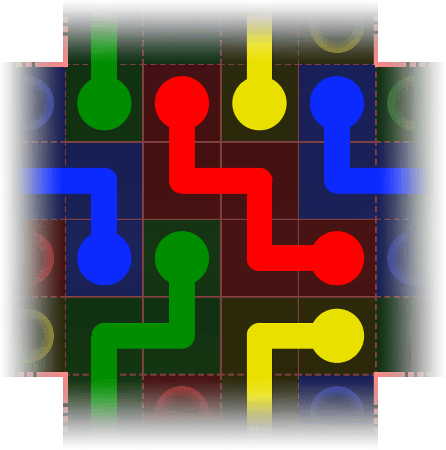 Flow Free Warps 3289 Solution