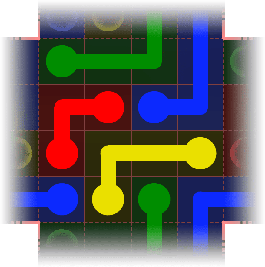 Flow Free Warps 3296 Solution