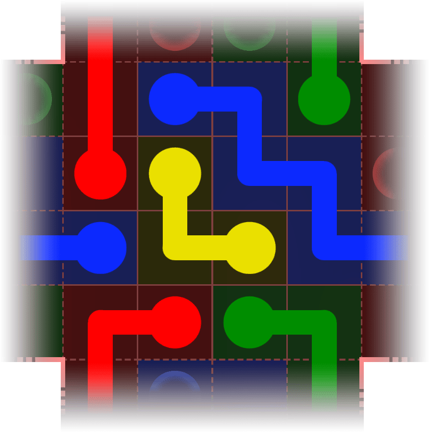 Flow Free Warps 3299 Solution