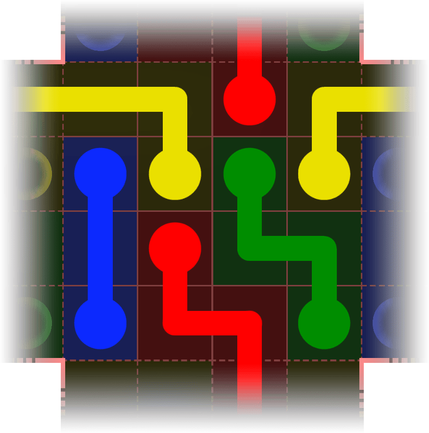 Flow Free Warps 3214 Solution