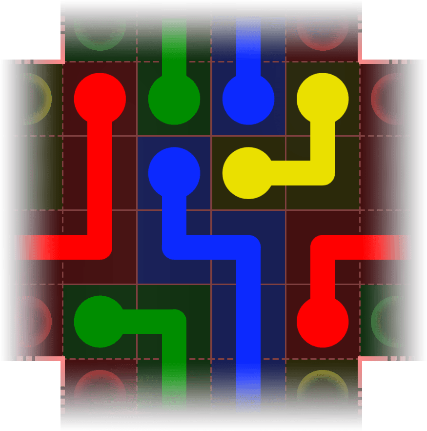 Flow Free Warps 3243 Solution