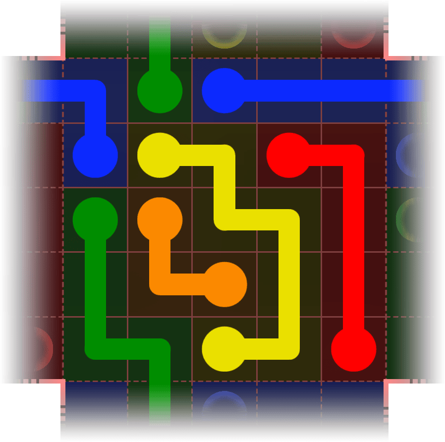 Flow Free Warps 3301 Solution