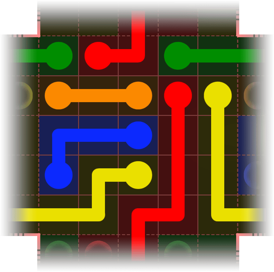 Flow Free Warps 3319 Solution