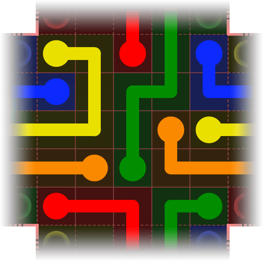 Flow Free Warps 3328 Solution