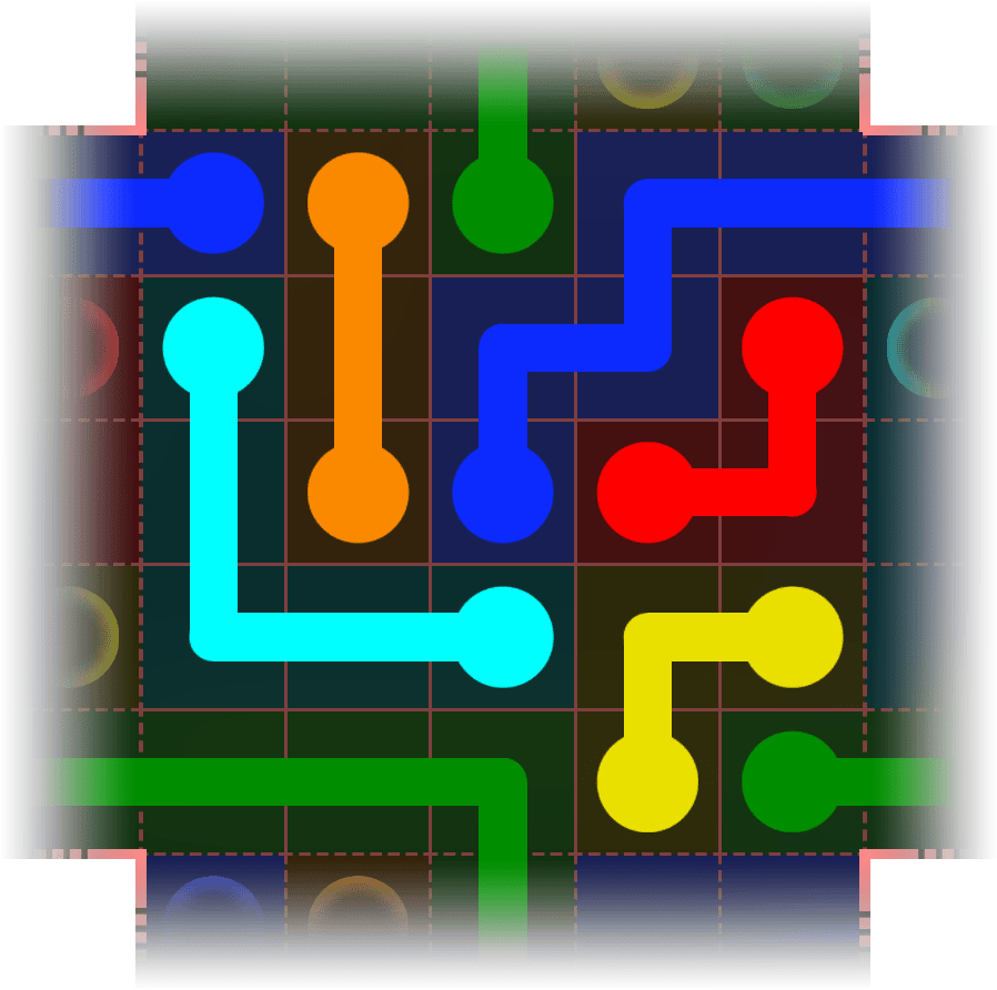 Flow Free Warps 3423 Solution