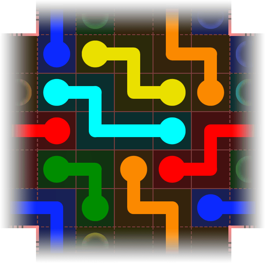 Flow Free Warps 3425 Solution