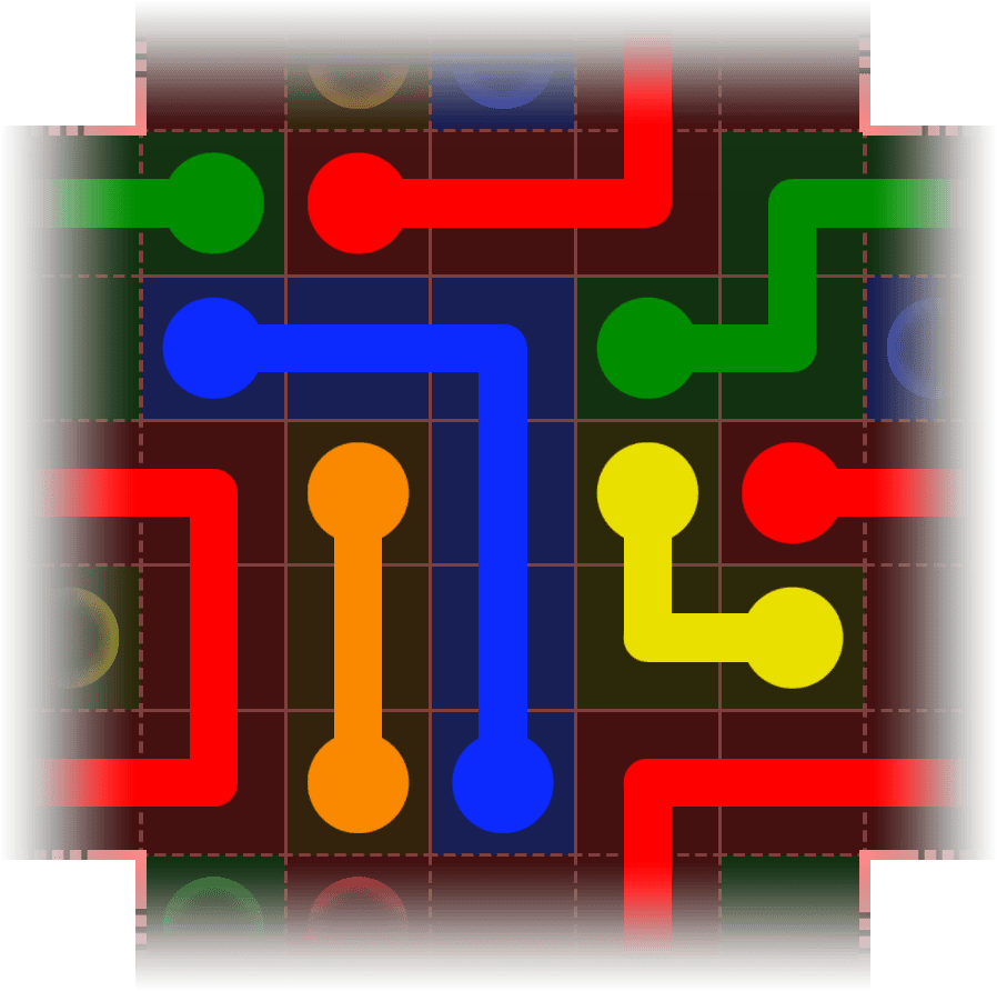 Flow Free Warps 3433 Solution