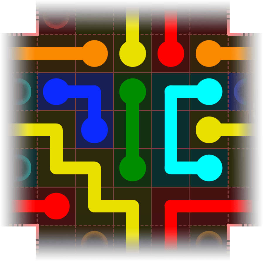 Flow Free Warps 3435 Solution