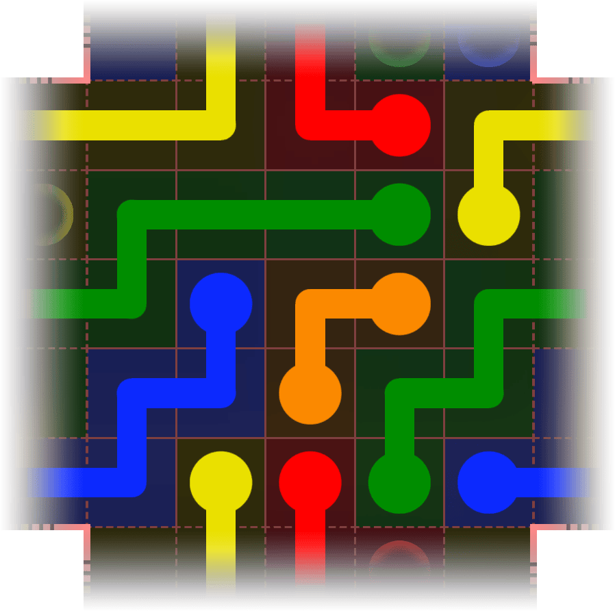 Flow Free Warps 3438 Solution