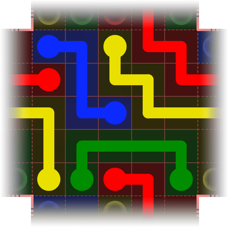 Flow Free Warps 3442 Solution