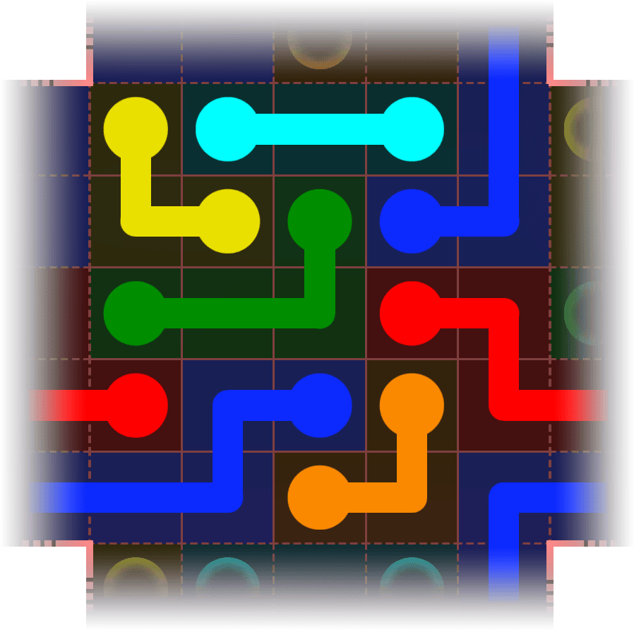 Flow Free Warps 3450 Solution