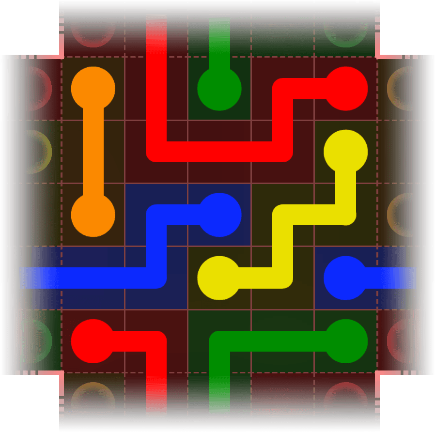 Flow Free Warps 3332 Solution