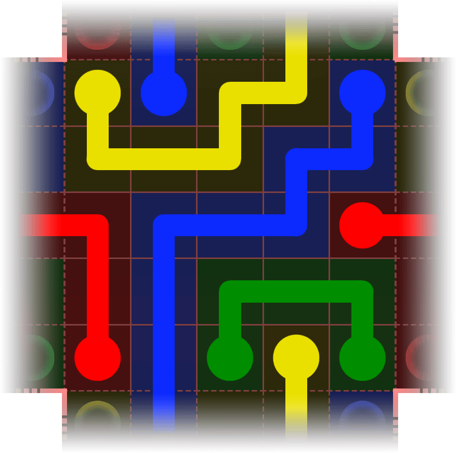 Flow Free Warps 3344 Solution