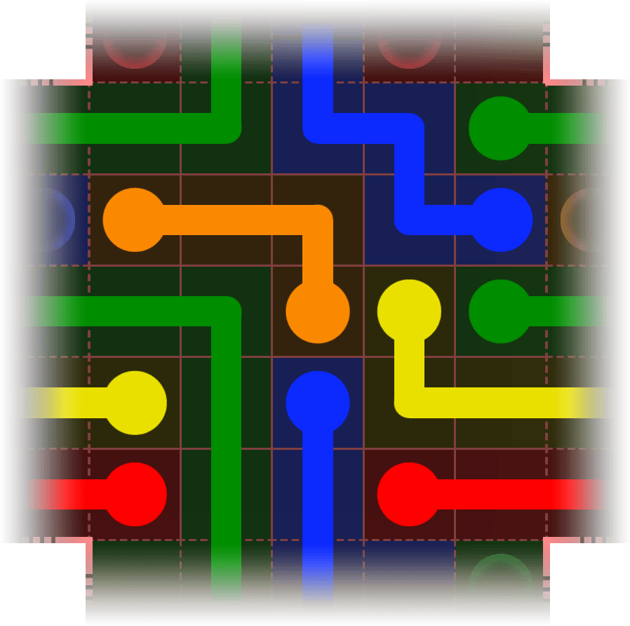 Flow Free Warps 3345 Solution