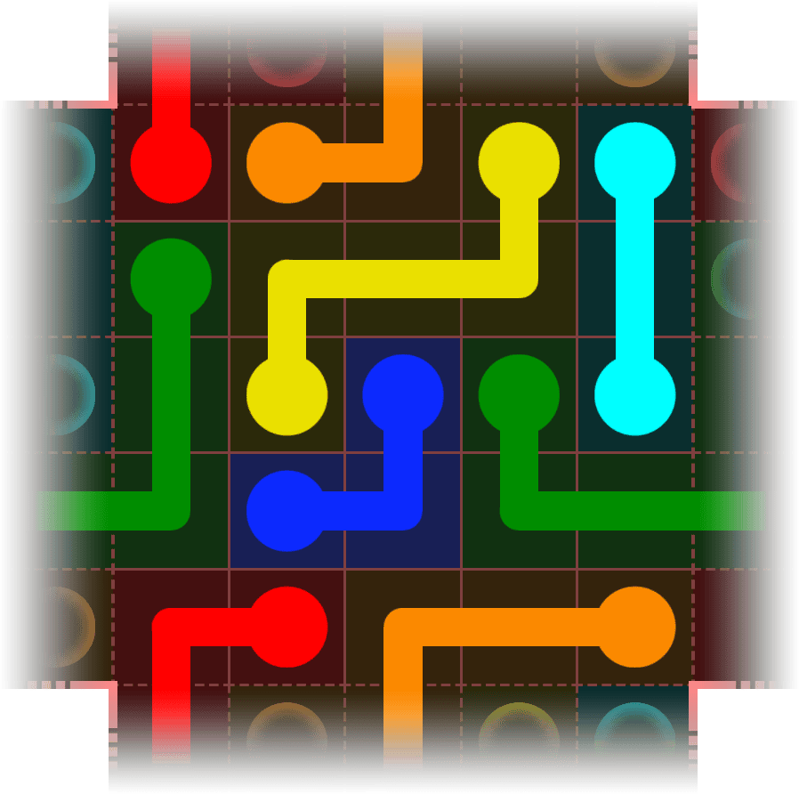 Flow Free Warps 3349 Solution