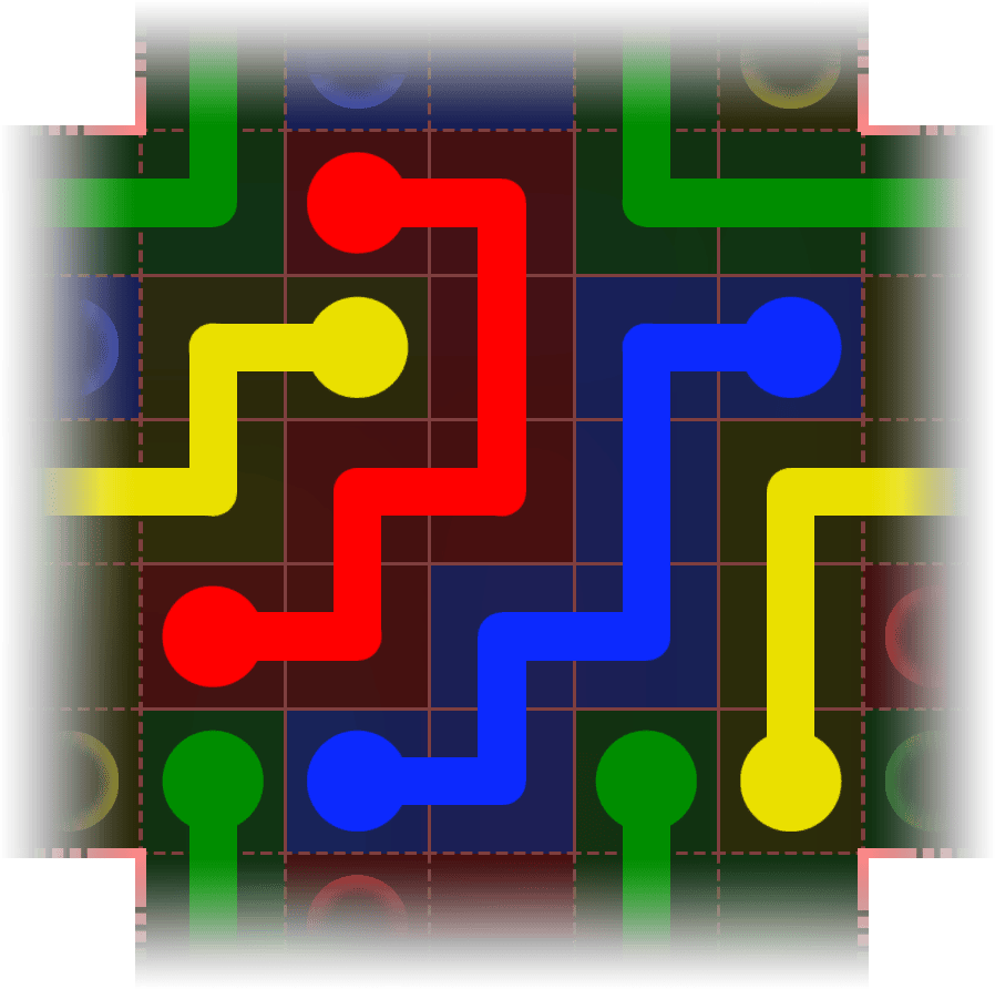 Flow Free Warps 3354 Solution