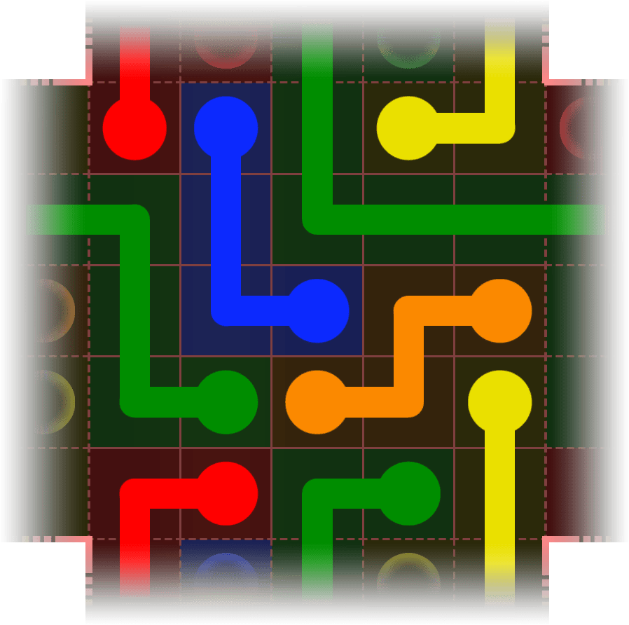 Flow Free Warps 3372 Solution